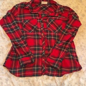 Maurice’s plaid button down